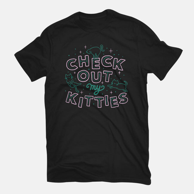 Check Out My Kitties-mens basic tee-tobefonseca