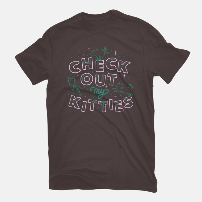 Check Out My Kitties-womens basic tee-tobefonseca