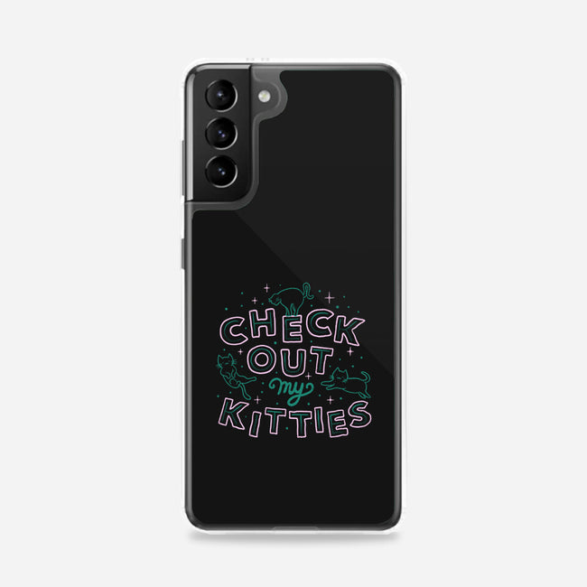 Check Out My Kitties-samsung snap phone case-tobefonseca