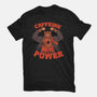 Caffeine Power-womens fitted tee-tobefonseca