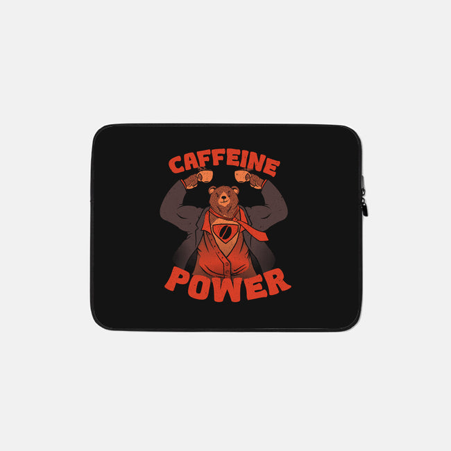 Caffeine Power-none zippered laptop sleeve-tobefonseca