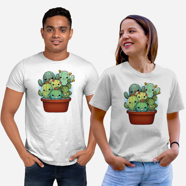 Cactus Family-unisex basic tee-Vallina84