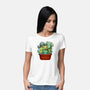 Cactus Family-womens basic tee-Vallina84
