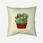 Cactus Family-none removable cover w insert throw pillow-Vallina84