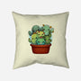 Cactus Family-none removable cover throw pillow-Vallina84