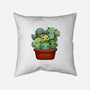 Cactus Family-none removable cover throw pillow-Vallina84