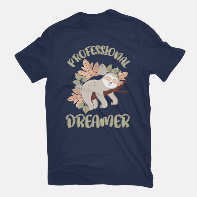 Professional Dreamer-womens fitted tee-emdesign