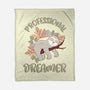 Professional Dreamer-none fleece blanket-emdesign