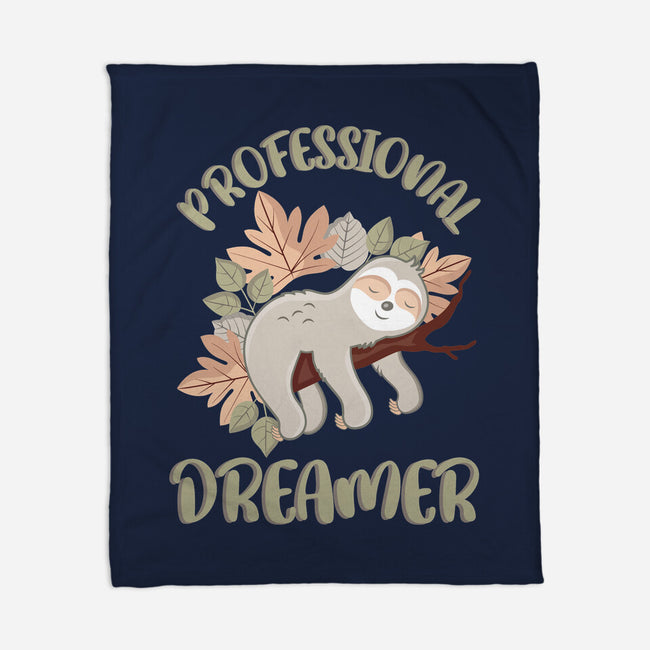 Professional Dreamer-none fleece blanket-emdesign
