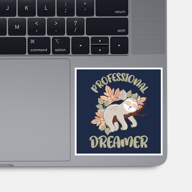 Professional Dreamer-none glossy sticker-emdesign
