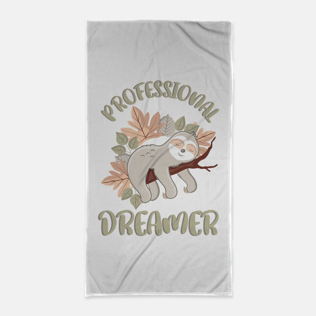 Professional Dreamer-none beach towel-emdesign