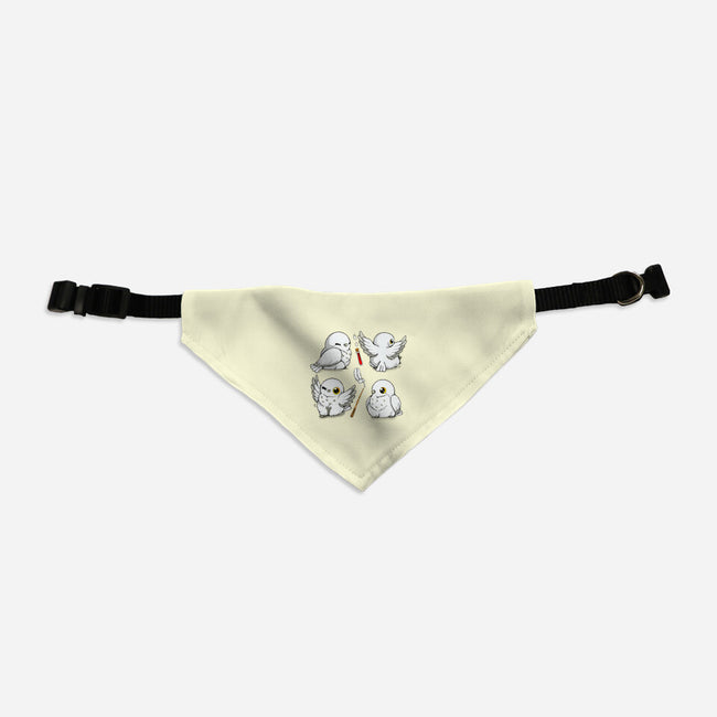 Magical Owls-cat adjustable pet collar-Vallina84