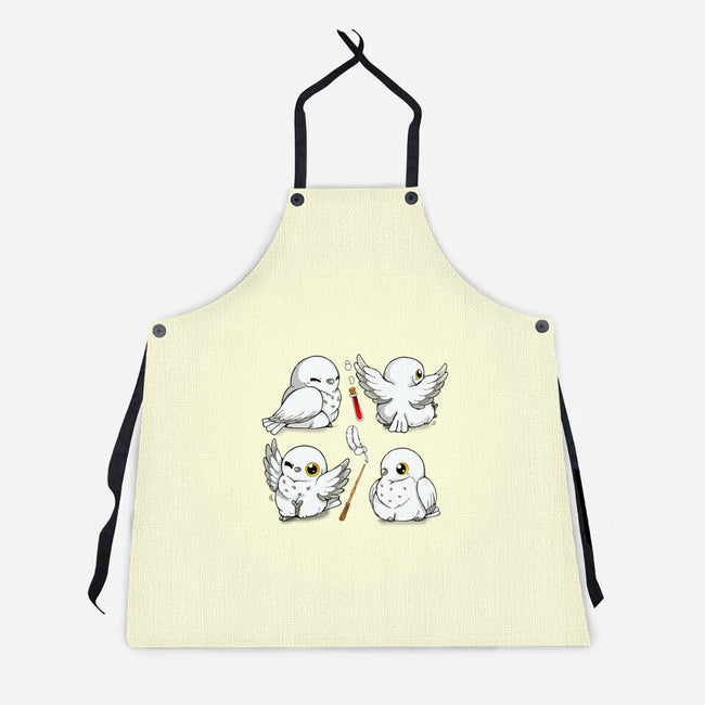 Magical Owls-unisex kitchen apron-Vallina84