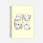 Magical Owls-none dot grid notebook-Vallina84