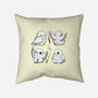 Magical Owls-none removable cover throw pillow-Vallina84