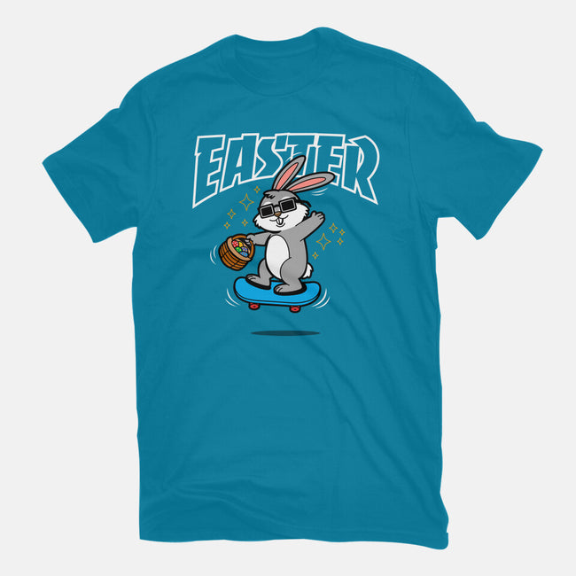 Easter Skater-unisex basic tee-Boggs Nicolas