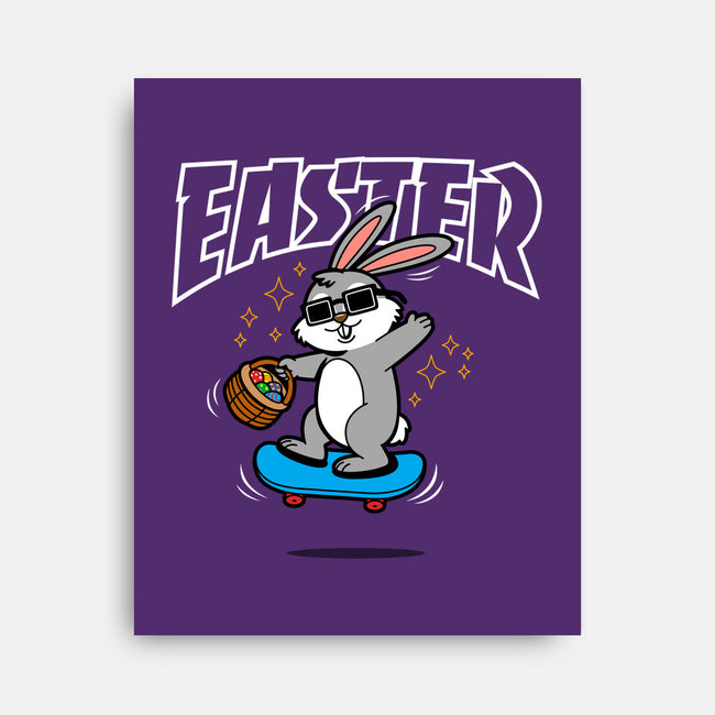 Easter Skater-none stretched canvas-Boggs Nicolas