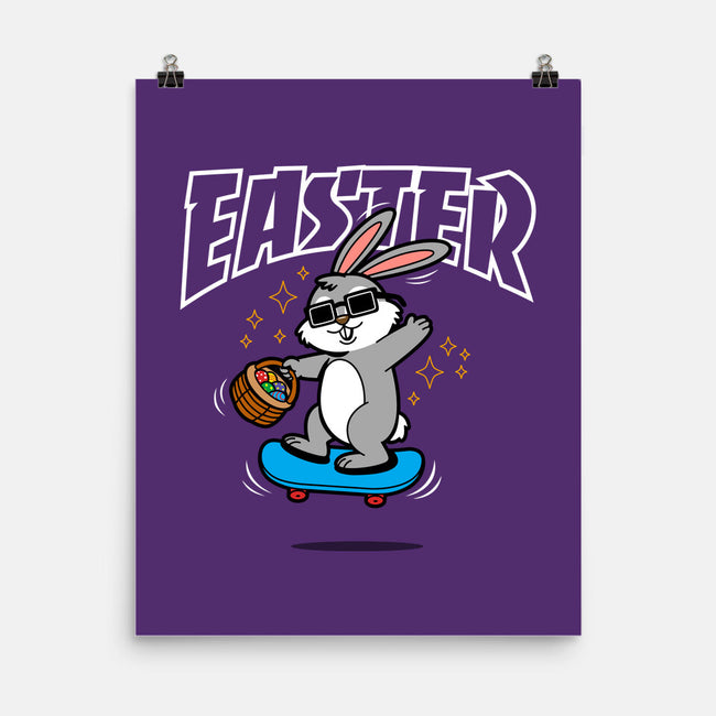 Easter Skater-none matte poster-Boggs Nicolas