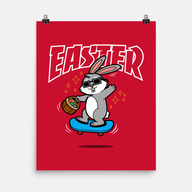 Easter Skater-none matte poster-Boggs Nicolas