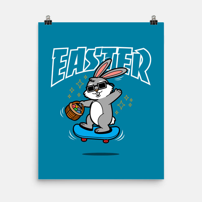 Easter Skater-none matte poster-Boggs Nicolas