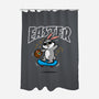 Easter Skater-none polyester shower curtain-Boggs Nicolas