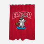 Easter Skater-none polyester shower curtain-Boggs Nicolas