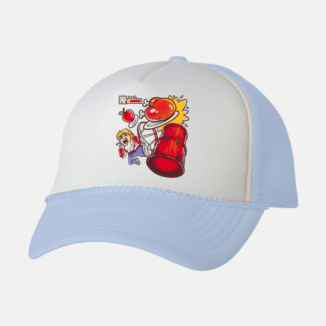Trash Can Food-unisex trucker hat-estudiofitas