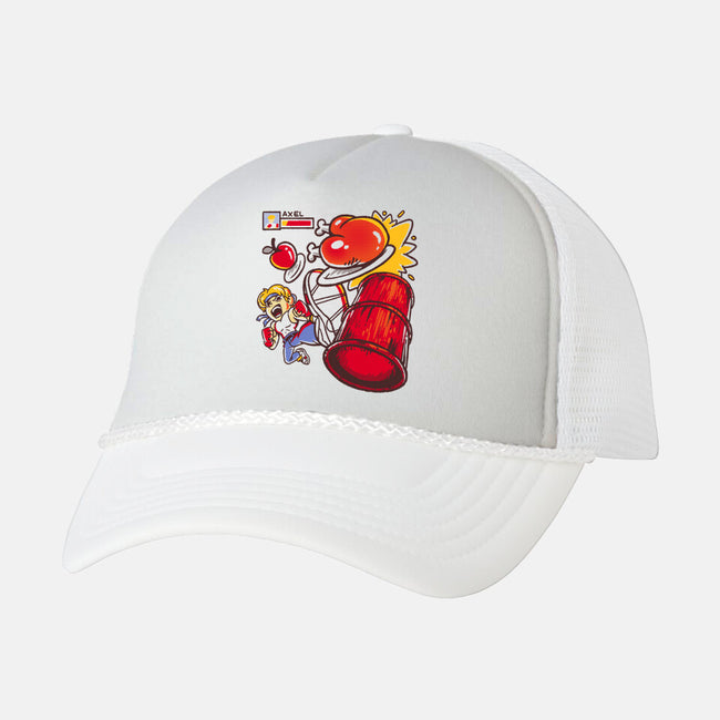 Trash Can Food-unisex trucker hat-estudiofitas