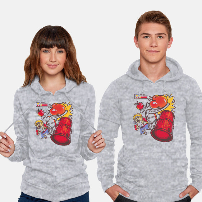 Trash Can Food-unisex pullover sweatshirt-estudiofitas