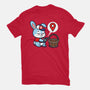 Modern Easter Bunny-unisex basic tee-Boggs Nicolas