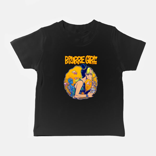 Bizarre Girl-baby basic tee-joerawks