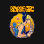 Bizarre Girl-none removable cover w insert throw pillow-joerawks