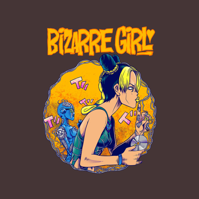 Bizarre Girl-none removable cover throw pillow-joerawks