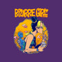 Bizarre Girl-none polyester shower curtain-joerawks