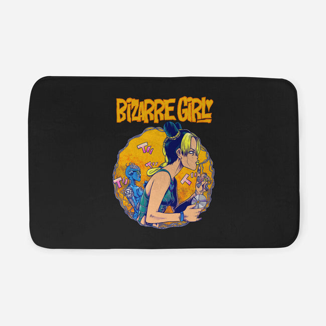 Bizarre Girl-none memory foam bath mat-joerawks