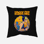 Bizarre Girl-none removable cover w insert throw pillow-joerawks