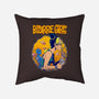 Bizarre Girl-none removable cover w insert throw pillow-joerawks