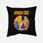 Bizarre Girl-none removable cover throw pillow-joerawks
