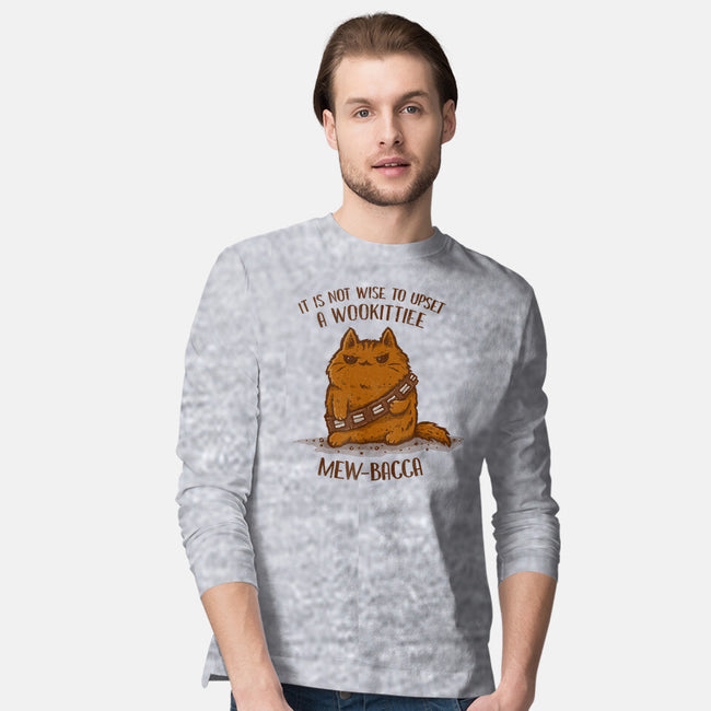 Mew-Bacca-mens long sleeved tee-kg07