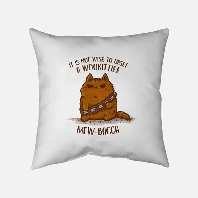 Mew-Bacca-none removable cover w insert throw pillow-kg07