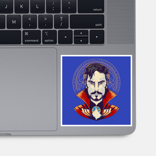 Strange-none glossy sticker-RamenBoy