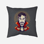 Strange-none removable cover w insert throw pillow-RamenBoy
