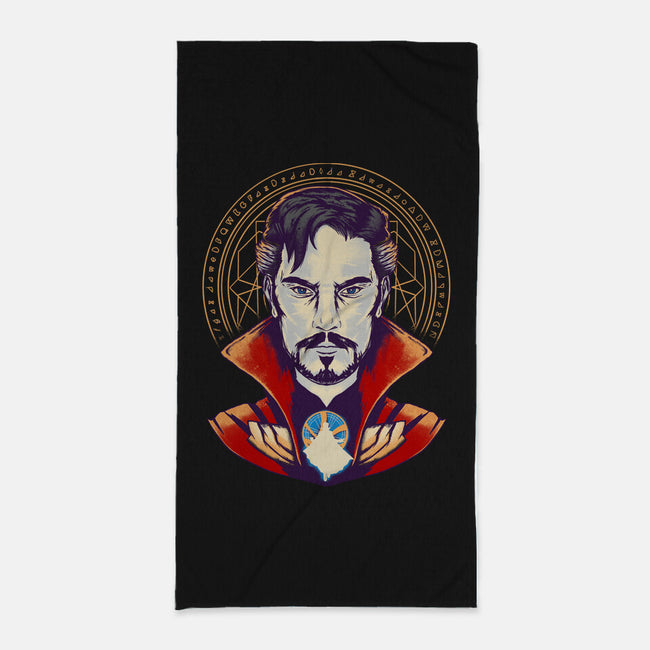 Strange-none beach towel-RamenBoy