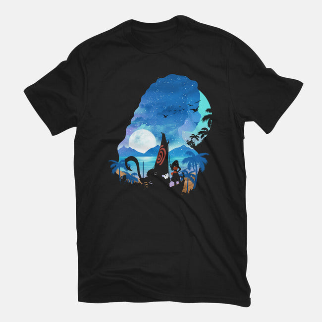 Daughter Of The Sea-womens fitted tee-dandingeroz
