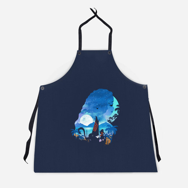 Daughter Of The Sea-unisex kitchen apron-dandingeroz
