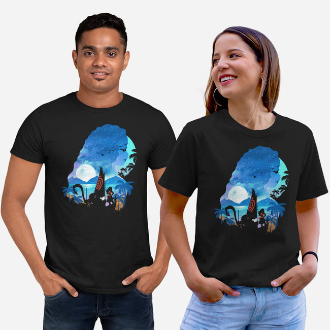 Daughter Of The Sea-unisex basic tee-dandingeroz