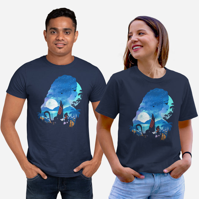 Daughter Of The Sea-unisex basic tee-dandingeroz