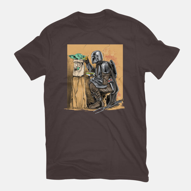 The Mandalorian Way-womens basic tee-zascanauta