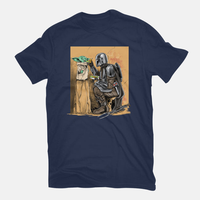The Mandalorian Way-womens fitted tee-zascanauta