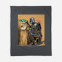 The Mandalorian Way-none fleece blanket-zascanauta